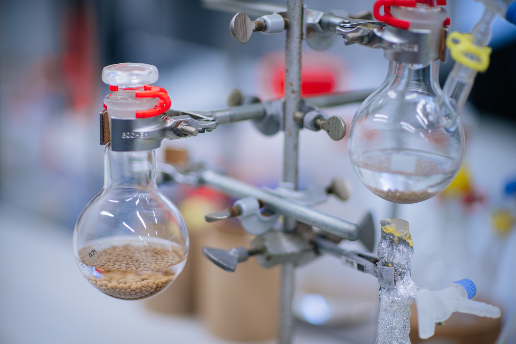 Laboratóriumi kémiai műszeres munka